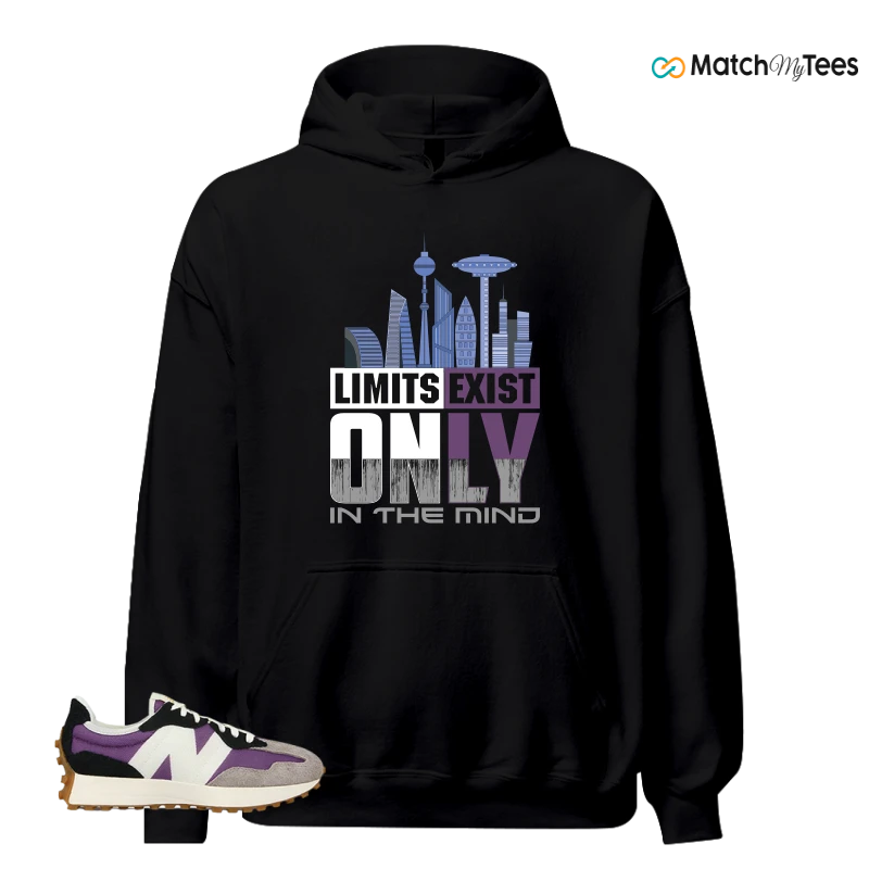 NEW BALANCE 327 PURPLE WHITE (WOMEN'S) SNEAKER Matching Tees hoodie