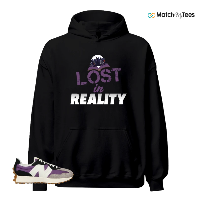 NEW BALANCE 327 PURPLE WHITE (WOMEN'S) SNEAKER Matching Tees hoodie