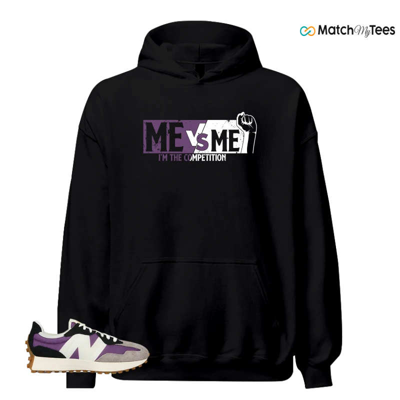 NEW BALANCE 327 PURPLE WHITE (WOMEN'S) SNEAKER Matching Tees Hoodie for Men