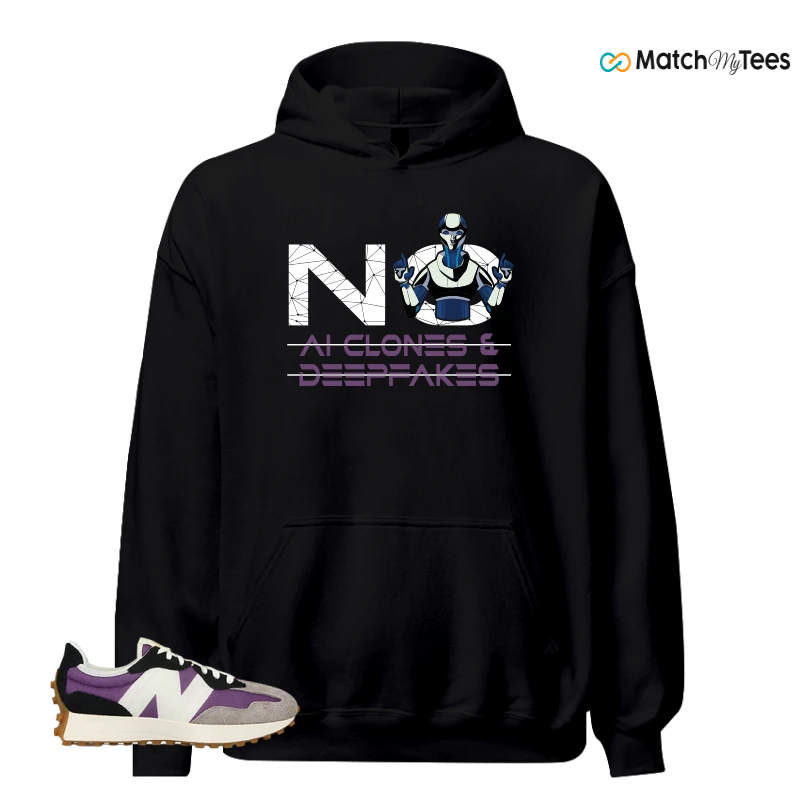 NEW BALANCE 327 PURPLE WHITE (WOMEN'S) SNEAKER Matching Tees hoodie