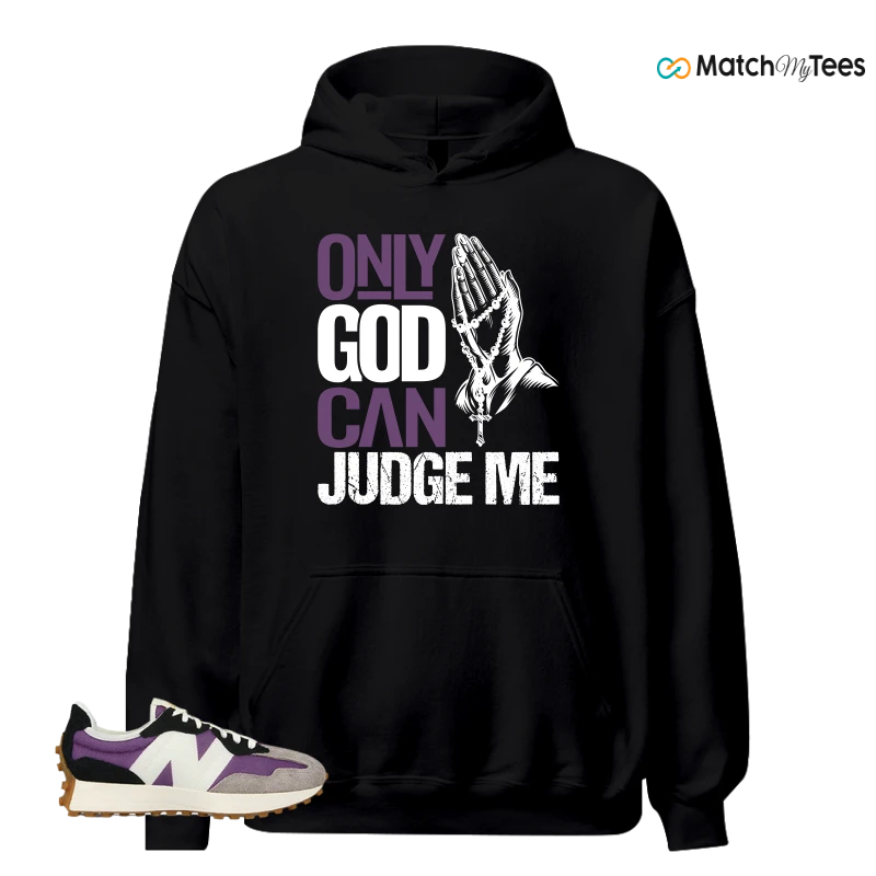 NEW BALANCE 327 PURPLE WHITE (WOMEN'S) SNEAKER Matching Tees hoodie