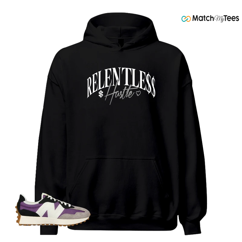NEW BALANCE 327 PURPLE WHITE (WOMEN'S) SNEAKER Matching Tees hoodie