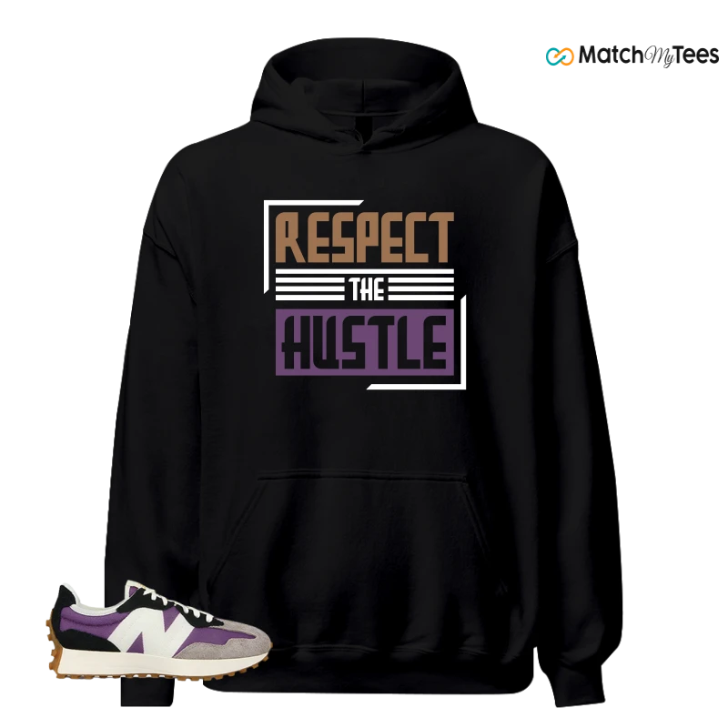 NEW BALANCE 327 PURPLE WHITE (WOMEN'S) SNEAKER Matching Tees hoodie