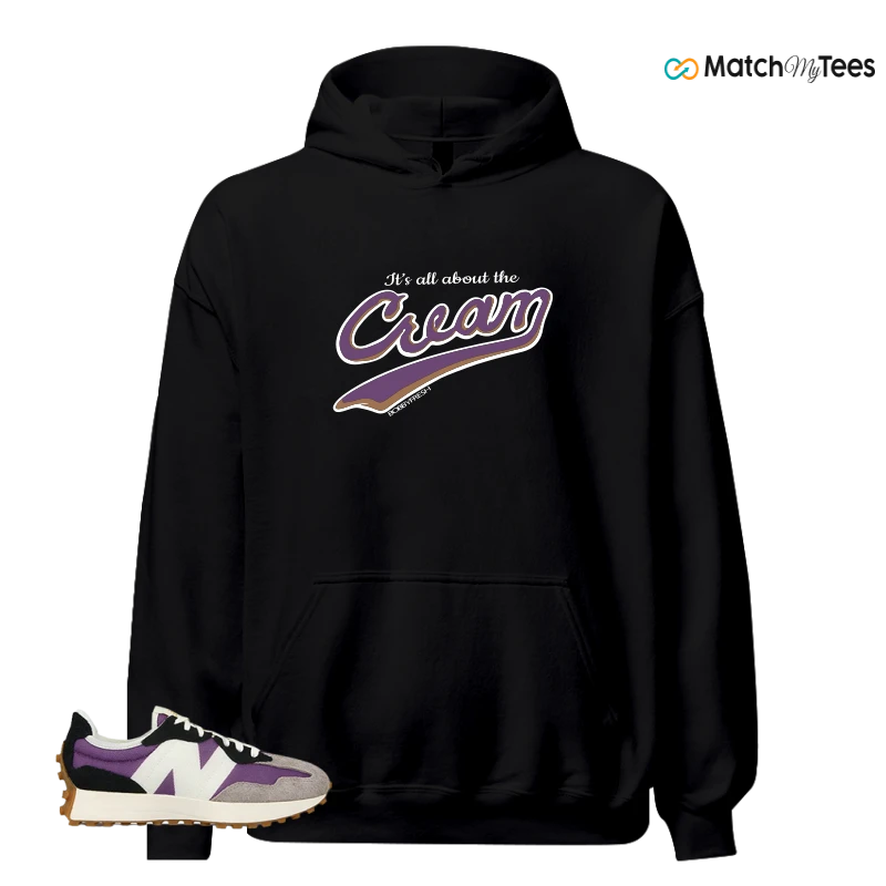 NEW BALANCE 327 PURPLE WHITE (WOMEN'S) SNEAKER Matching Tees hoodie