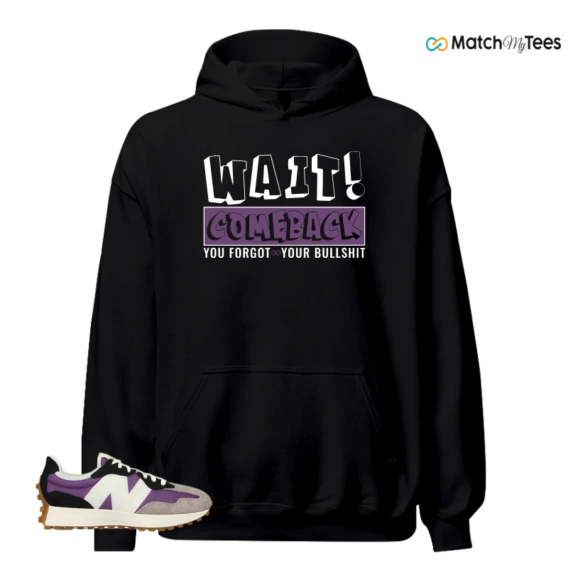 NEW BALANCE 327 PURPLE WHITE (WOMEN'S) SNEAKER Matching Tees hoodie