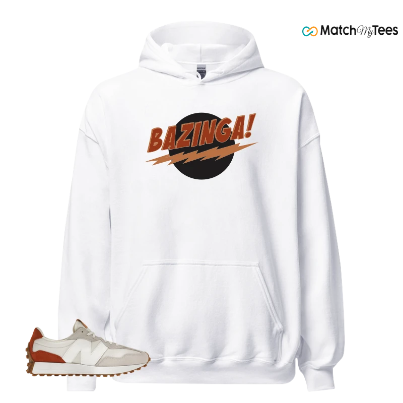 NEW BALANCE 327 SEA SALT RUST OXIDE (WOMEN'S) SNEAKER Matching Tees hoodie