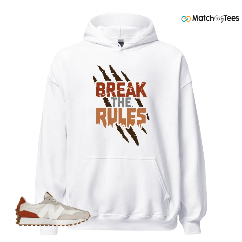 NEW BALANCE 327 SEA SALT RUST OXIDE (WOMEN'S) SNEAKER Matching Tees Hoodie for Men