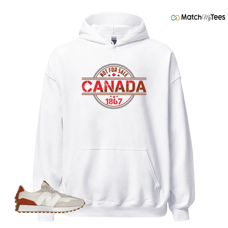 NEW BALANCE 327 SEA SALT RUST OXIDE (WOMEN'S) SNEAKER Matching Tees hoodie