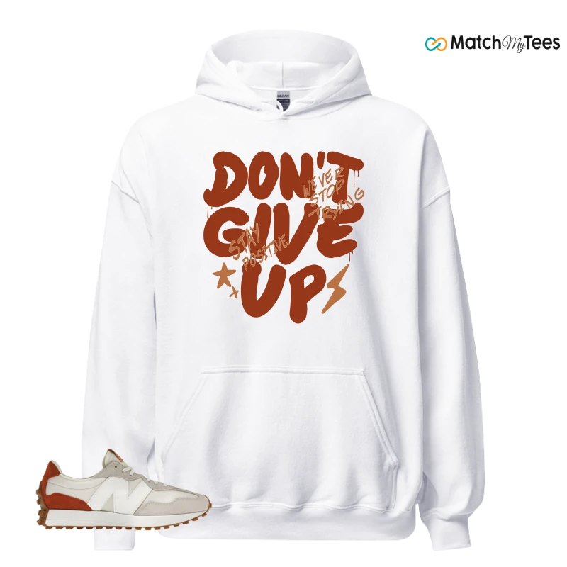 NEW BALANCE 327 SEA SALT RUST OXIDE (WOMEN'S) SNEAKER Matching Tees hoodie