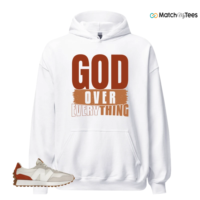 NEW BALANCE 327 SEA SALT RUST OXIDE (WOMEN'S) SNEAKER Matching Tees hoodie