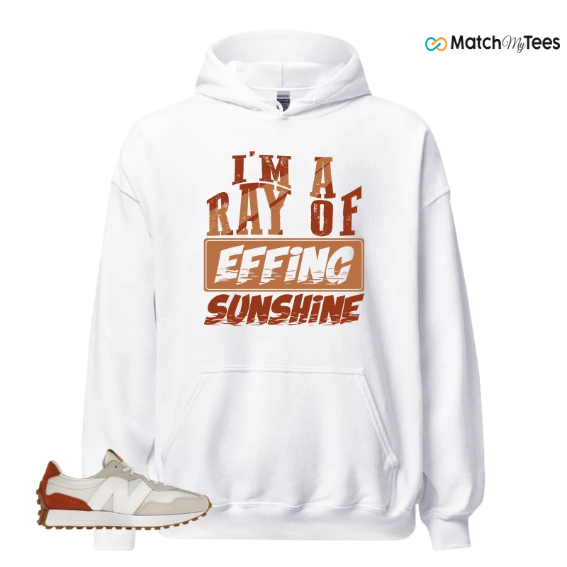 NEW BALANCE 327 SEA SALT RUST OXIDE (WOMEN'S) SNEAKER Matching Tees hoodie
