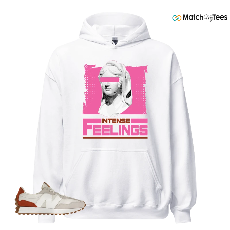 NEW BALANCE 327 SEA SALT RUST OXIDE (WOMEN'S) SNEAKER Matching Tees hoodie