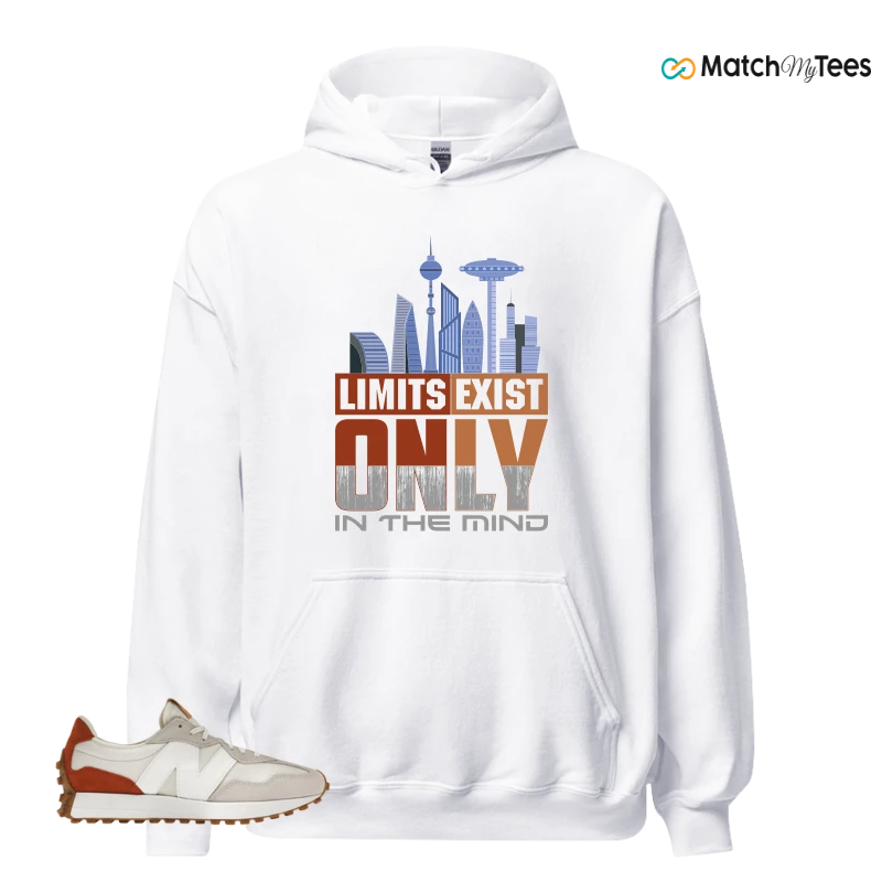 NEW BALANCE 327 SEA SALT RUST OXIDE (WOMEN'S) SNEAKER Matching Tees hoodie