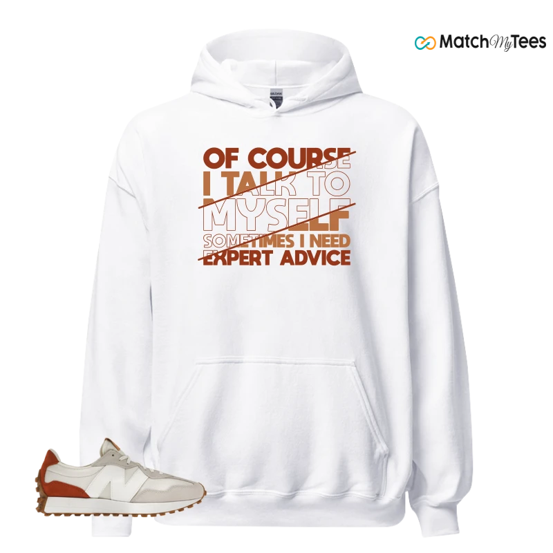 NEW BALANCE 327 SEA SALT RUST OXIDE (WOMEN'S) SNEAKER Matching Tees hoodie