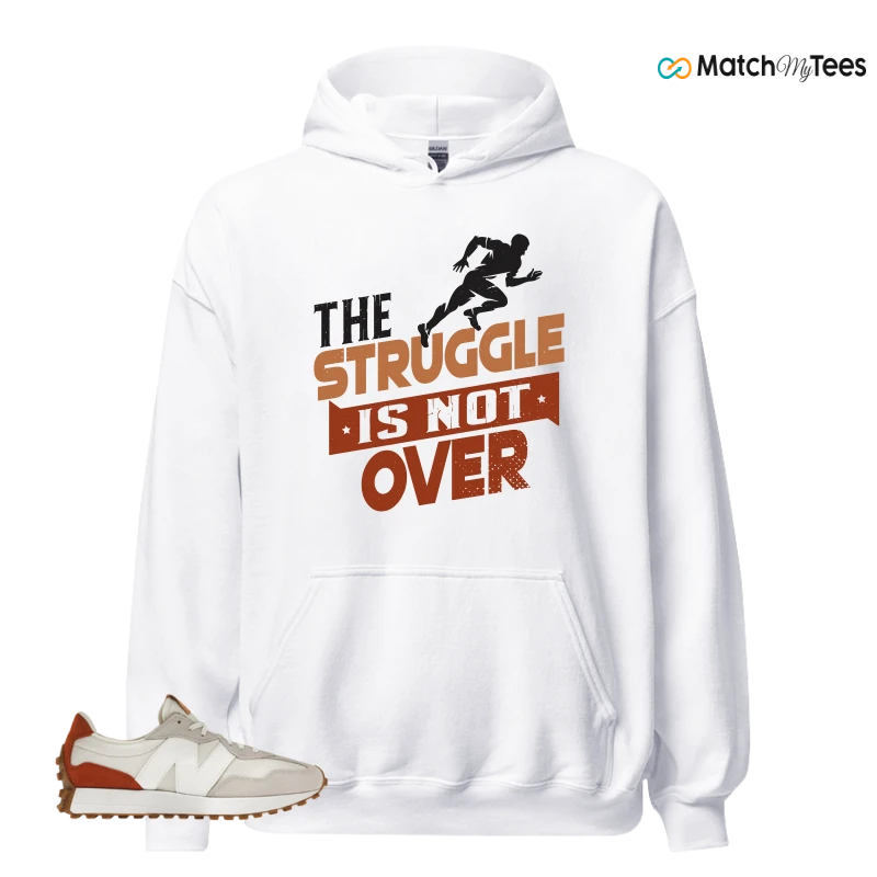 NEW BALANCE 327 SEA SALT RUST OXIDE (WOMEN'S) SNEAKER Matching Tees hoodie
