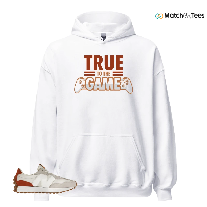 NEW BALANCE 327 SEA SALT RUST OXIDE (WOMEN'S) SNEAKER Matching Tees hoodie