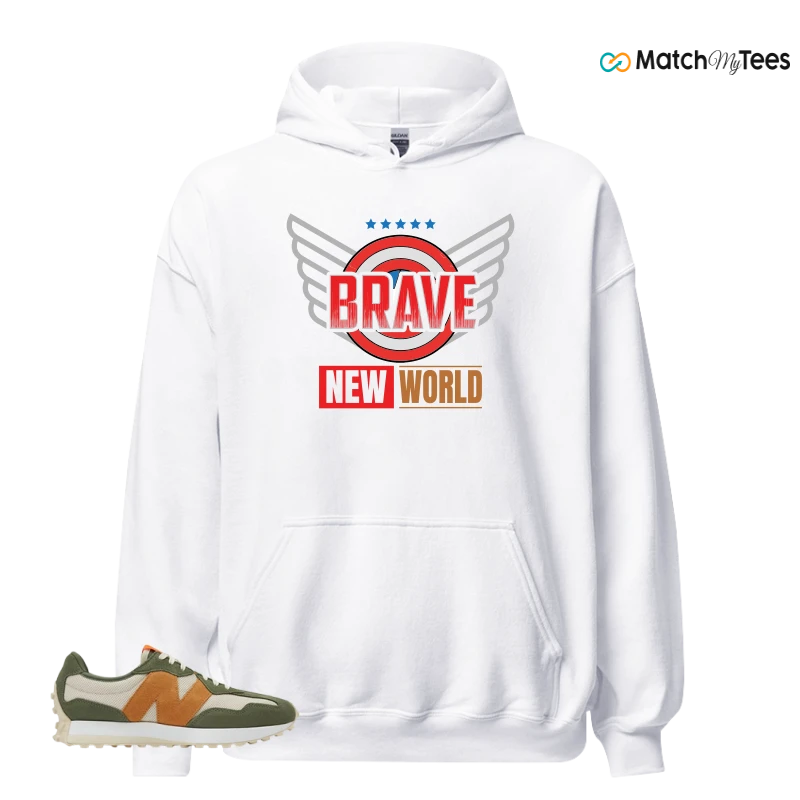 NEW BALANCE 327 TODD SNYDER FARMER'S MARKET WHEAT SNEAKER Matching Tees hoodie