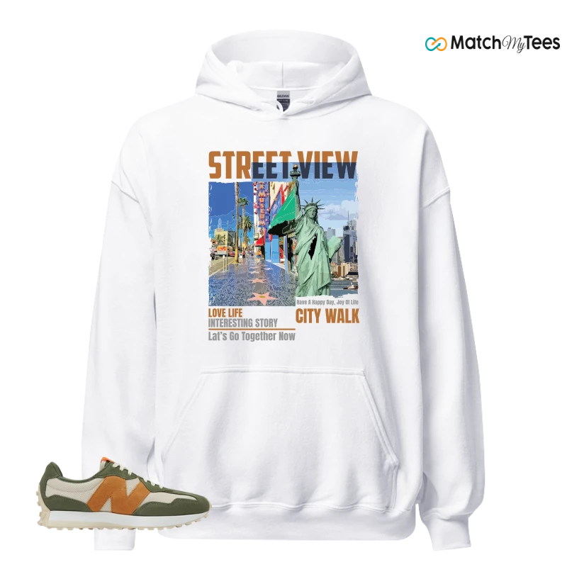 NEW BALANCE 327 TODD SNYDER FARMER'S MARKET WHEAT SNEAKER Matching Tees hoodie