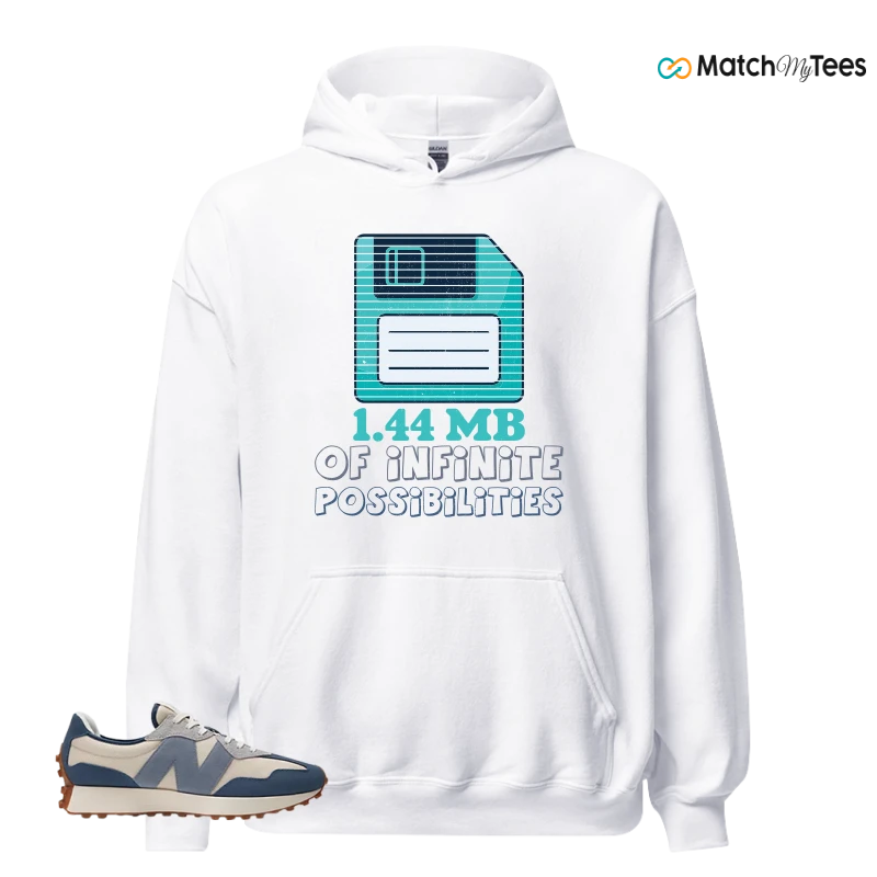 NEW BALANCE 327 VINTAGE INDIGO ARCTIC GREY SNEAKER Matching Tees hoodie