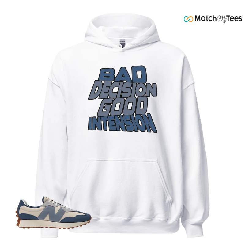 NEW BALANCE 327 VINTAGE INDIGO ARCTIC GREY SNEAKER Matching Tees hoodie