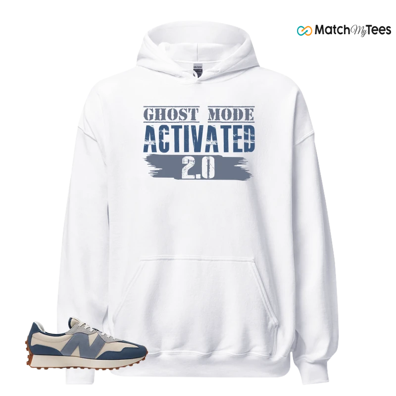 NEW BALANCE 327 VINTAGE INDIGO ARCTIC GREY SNEAKER Matching Tees Hoodie for Men