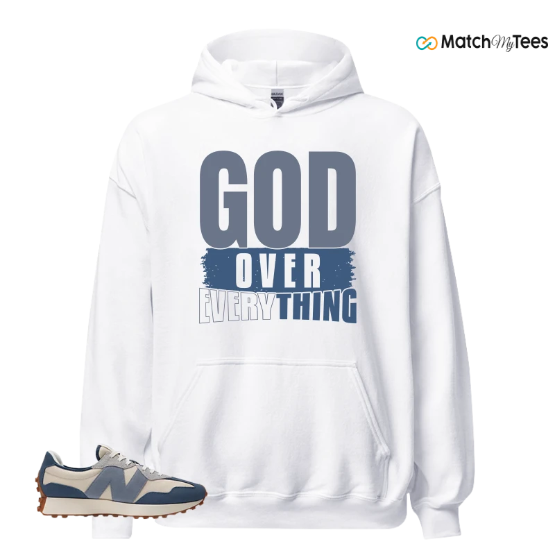 NEW BALANCE 327 VINTAGE INDIGO ARCTIC GREY SNEAKER Matching Tees hoodie