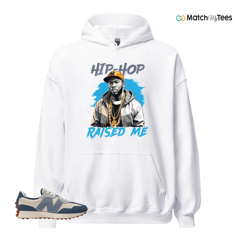 NEW BALANCE 327 VINTAGE INDIGO ARCTIC GREY SNEAKER Matching Tees hoodie
