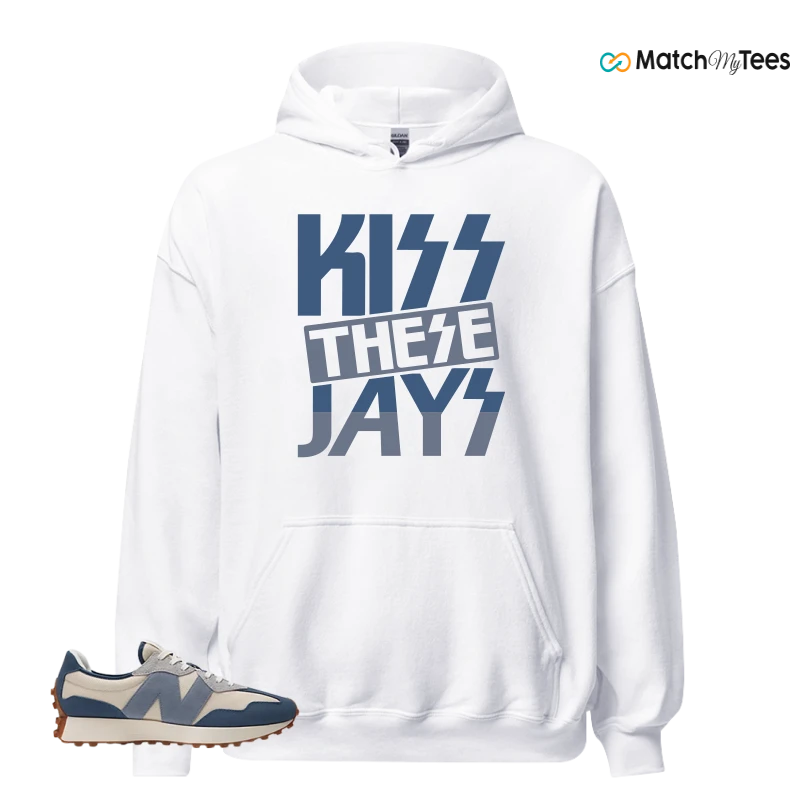 NEW BALANCE 327 VINTAGE INDIGO ARCTIC GREY SNEAKER Matching Tees hoodie
