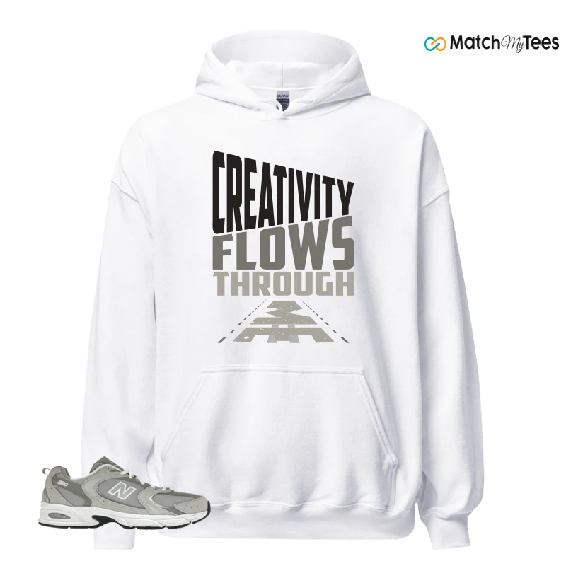 NEW BALANCE 530 RAINCLOUD SNEAKER Matching Tees hoodie