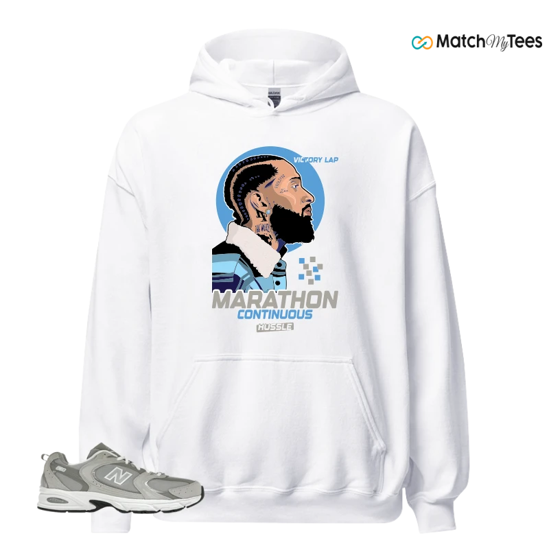 NEW BALANCE 530 RAINCLOUD SNEAKER Matching Tees hoodie