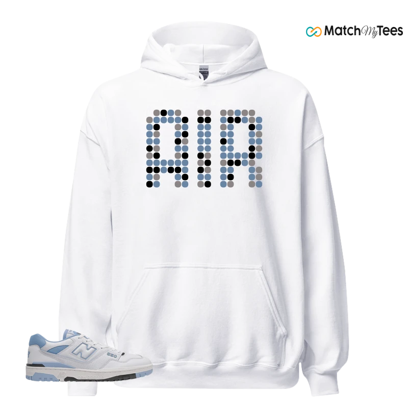 NEW BALANCE 550 CAROLINA BLUE SNEAKER Matching Tees hoodie