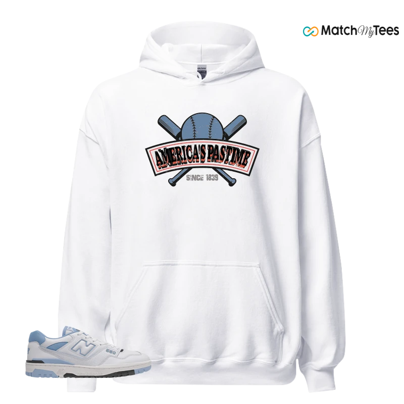NEW BALANCE 550 CAROLINA BLUE SNEAKER Matching Tees hoodie