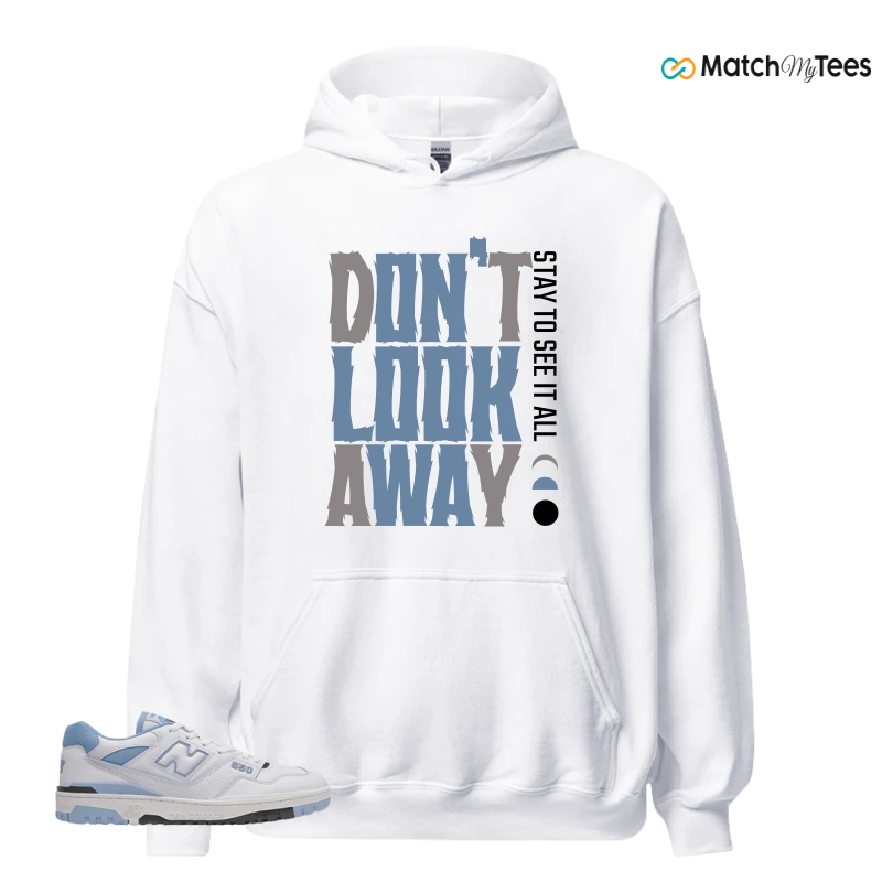 NEW BALANCE 550 CAROLINA BLUE SNEAKER Matching Tees hoodie