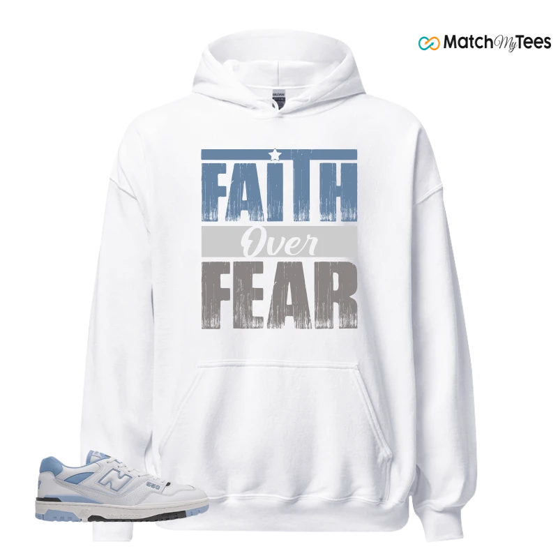 NEW BALANCE 550 CAROLINA BLUE SNEAKER Matching Tees hoodie