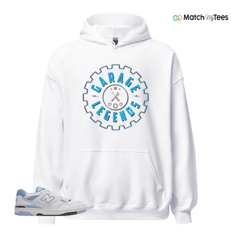 NEW BALANCE 550 CAROLINA BLUE SNEAKER Matching Tees Hoodie for Men