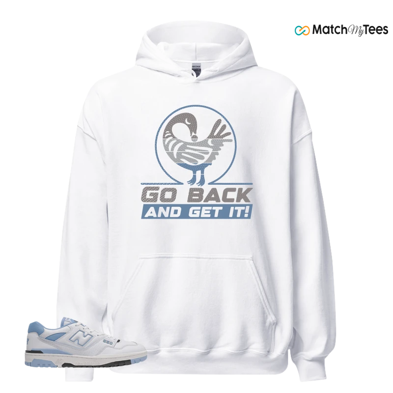 NEW BALANCE 550 CAROLINA BLUE SNEAKER Matching Tees hoodie