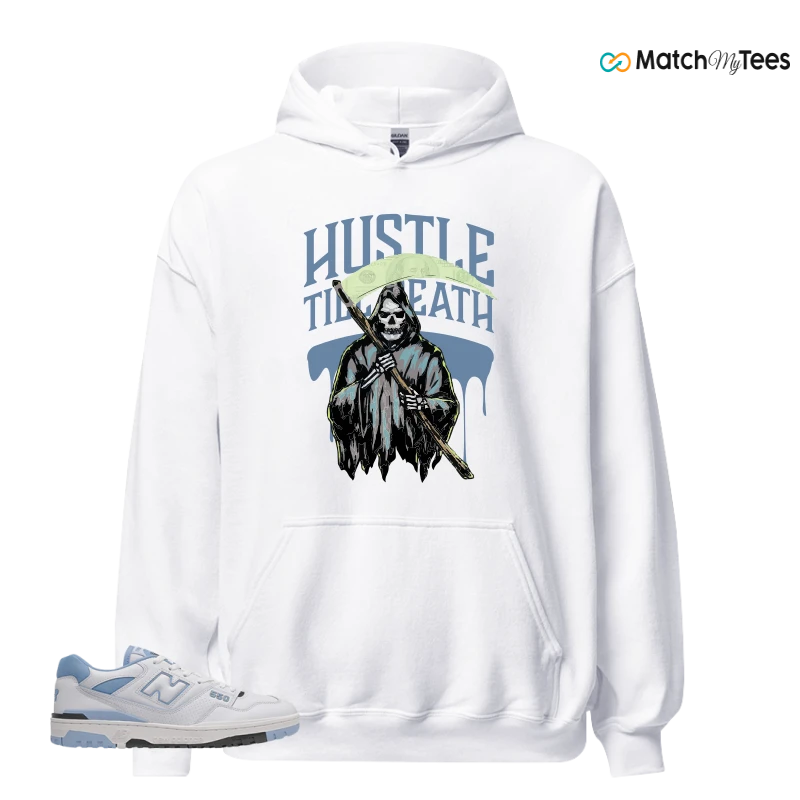 NEW BALANCE 550 CAROLINA BLUE SNEAKER Matching Tees hoodie