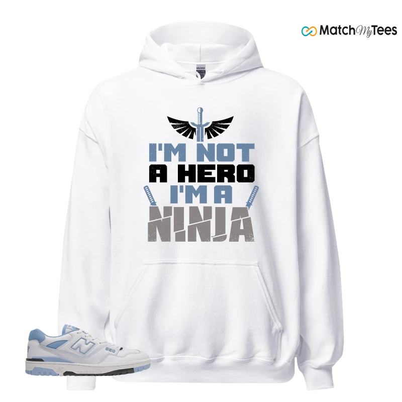 NEW BALANCE 550 CAROLINA BLUE SNEAKER Matching Tees hoodie