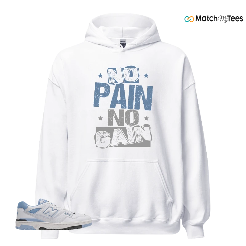 NEW BALANCE 550 CAROLINA BLUE SNEAKER Matching Tees hoodie