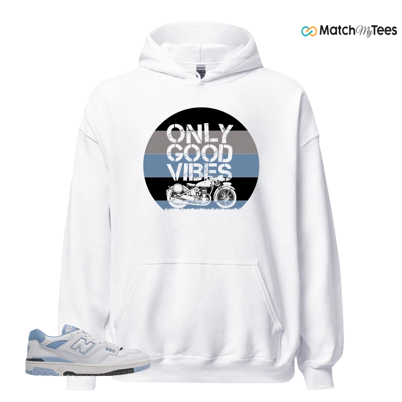 NEW BALANCE 550 CAROLINA BLUE SNEAKER Matching Tees hoodie