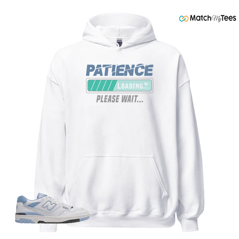 NEW BALANCE 550 CAROLINA BLUE SNEAKER Matching Tees hoodie