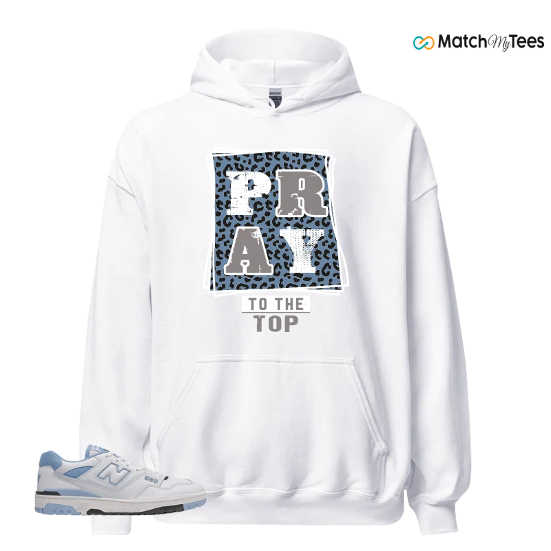 NEW BALANCE 550 CAROLINA BLUE SNEAKER Matching Tees hoodie