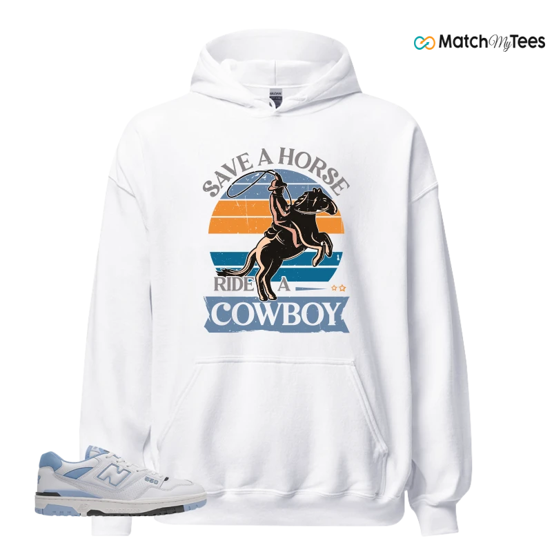 NEW BALANCE 550 CAROLINA BLUE SNEAKER Matching Tees hoodie
