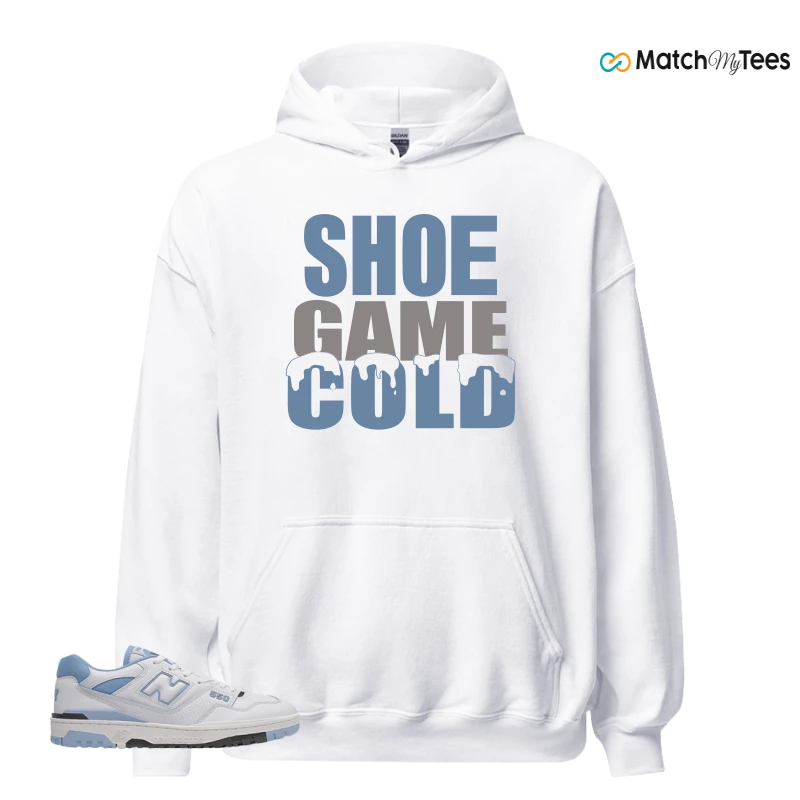 NEW BALANCE 550 CAROLINA BLUE SNEAKER Matching Tees hoodie