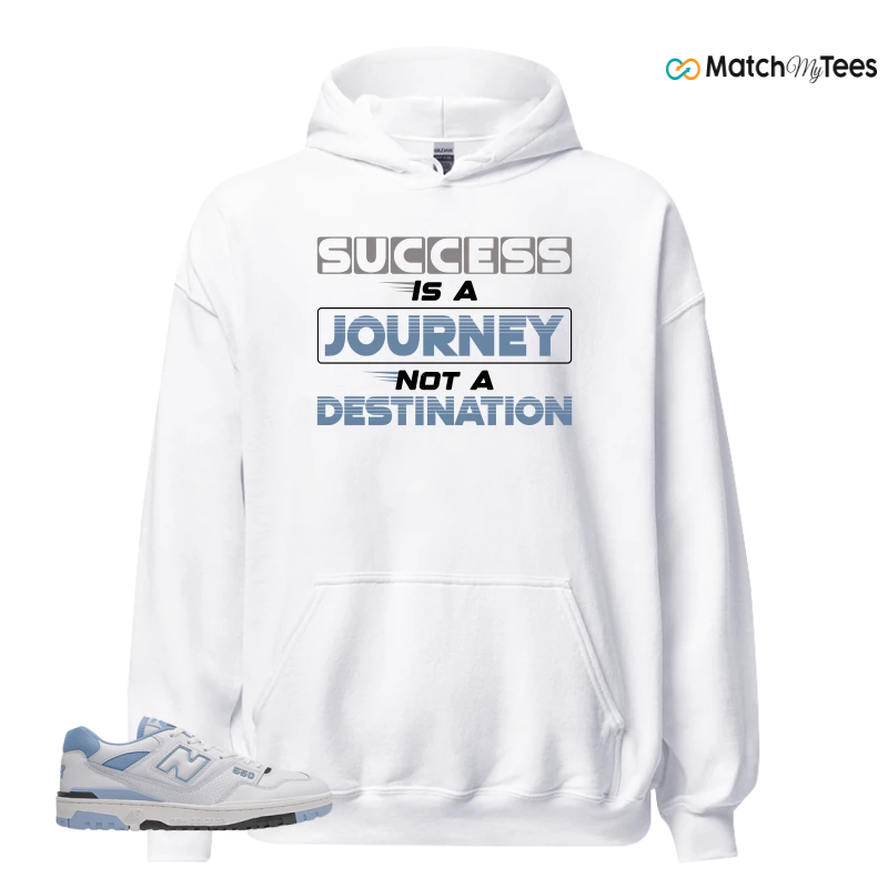 NEW BALANCE 550 CAROLINA BLUE SNEAKER Matching Tees hoodie