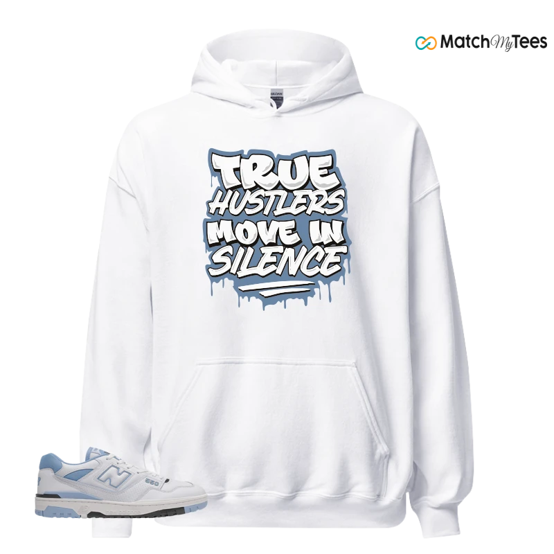 NEW BALANCE 550 CAROLINA BLUE SNEAKER Matching Tees hoodie