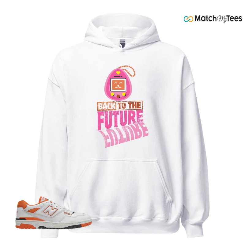 NEW BALANCE 550 IN BURNT ORANGE SNEAKER Matching Tees hoodie