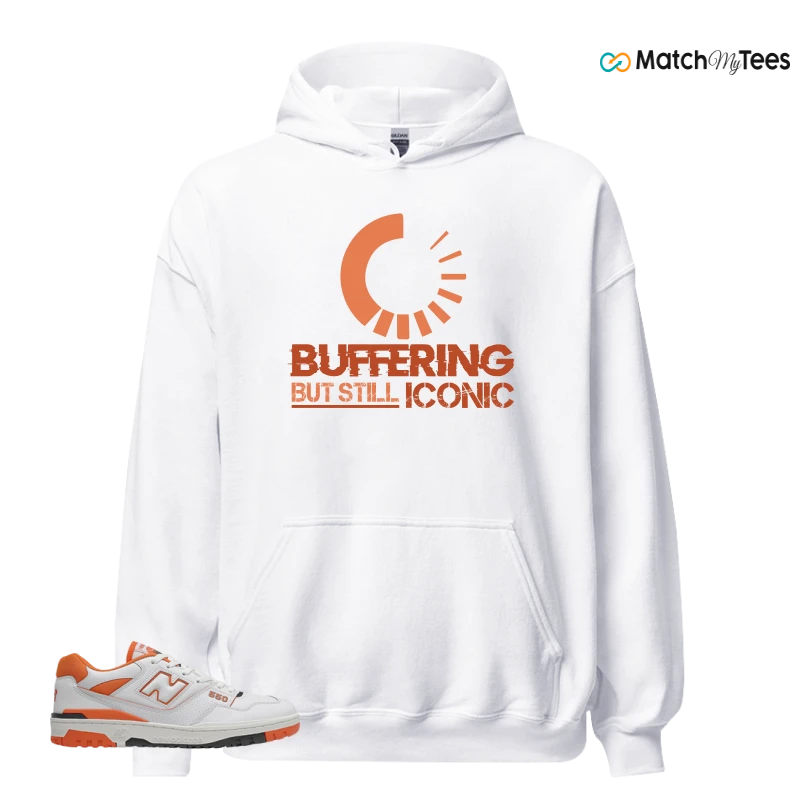 NEW BALANCE 550 IN BURNT ORANGE SNEAKER Matching Tees hoodie