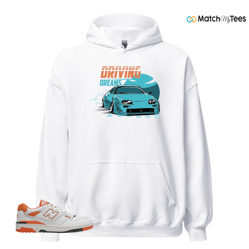 NEW BALANCE 550 IN BURNT ORANGE SNEAKER Matching Tees hoodie