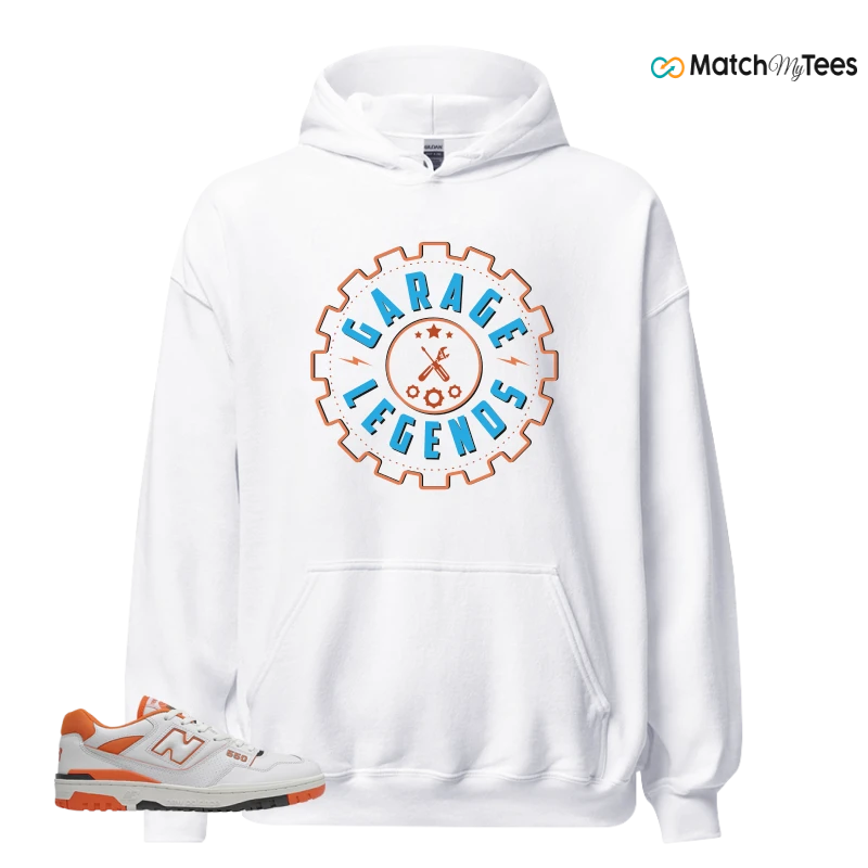 NEW BALANCE 550 IN BURNT ORANGE SNEAKER Matching Tees hoodie